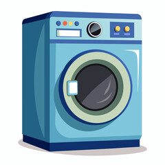 washing machine vector illustration on a white background