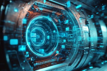 Obraz premium The Digital Asset Vault, Digital Asset Management DAM