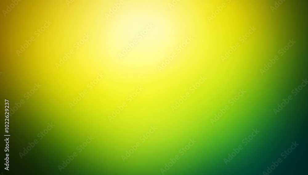 Aufkleber yellow to green gradient background with a blurred vector style design