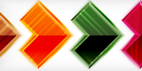 Arrow geometric abstract vector background. Vector Illustration For Wallpaper, Banner, Background, Card, Book Illustration, landing page