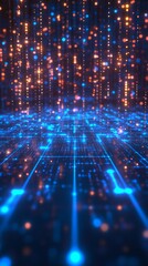 Obraz premium The Asset Flow Matrix, Digital Asset Management DAM