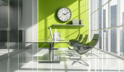 Modern Office Interior.