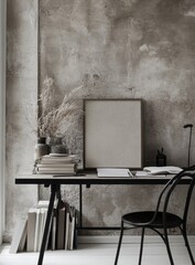 Minimalist Desk Mockup.