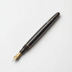 Vintage Fountain Pen Isolated