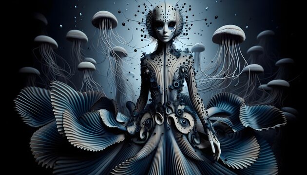 "Seres Et&eacute;reos: Guardianes de la Naturaleza y el Cosmos"