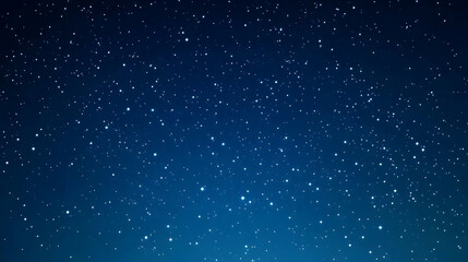 Obraz premium Abstract Night Sky Background with Twinkling Stars