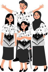 Group of Indonesian Teachers