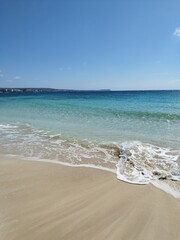 Clear blue sea