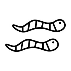 Worm icon.