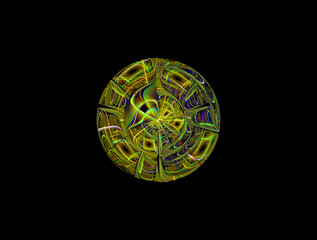 Imaginatory fractal abstract background Image