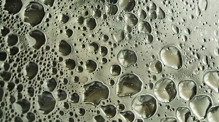 Glass Texture with Water Droplets - a delicate and captivating visual. The glass texture adorned with water droplets creates an enchanting and unique scene