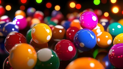 Colorful Quantum Lottery Balls Visualizing Uncertainty and Probability in a Digital Jackpot