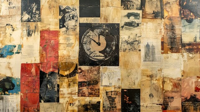 Layered Chronological Palimpsest of Converging Time Periods