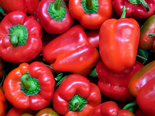 Red Paprika Background