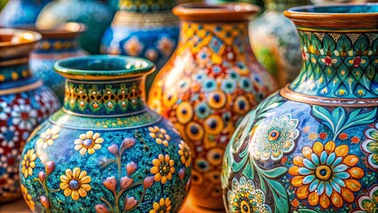 Captivating Macro Photography of Fayence Ceramics and Textures