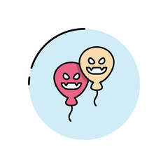 Balloon vector icon