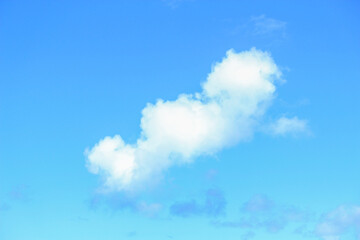 blue sky with clouds