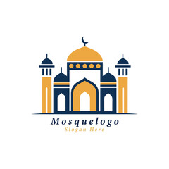 Modern Islamic Mosque Logo