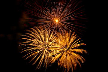Obraz premium fireworks 