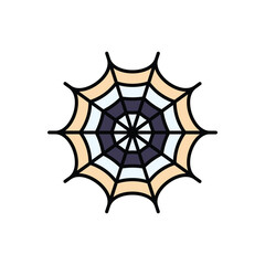 Spider Web vector icon