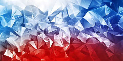 Colorful Geometric Crystal Pattern