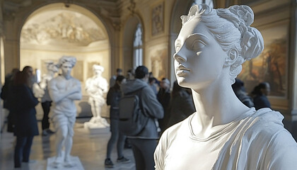 Human images, clear, unique and creative descriptions.