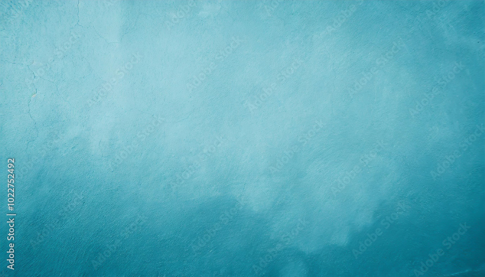 Poster Soft aqua blue textured background with subtle variations in shade and light, perfect for creative projects or design work