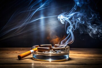 Quit Smoking Now - A Powerful Visual Message in Low Light Photography