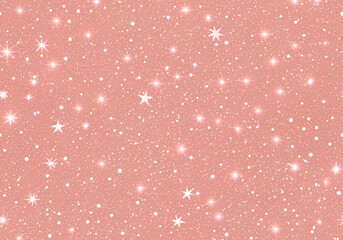 Pastel glitter star pattern design with a sparkling effect in soft pink tones 부드러운 핑크 톤의 반짝이는 효과가 있는 파스텔 글리터 별 패턴 디자인