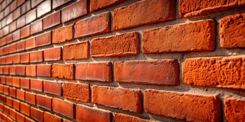 Fototapeta premium Red Brick Wall Texture Background for Creative Designs and Projects