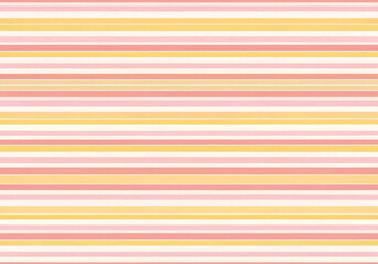 Horizontal pastel and warm-colored striped pattern 부드러운 파스텔과 따뜻한 색조의 가로 줄무늬 패턴