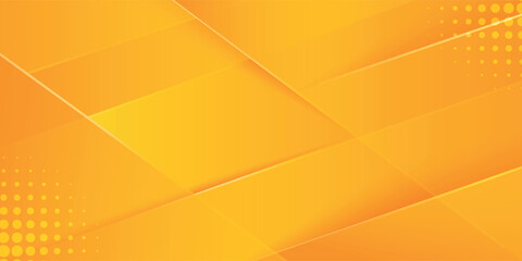 abstract modern yellow banner background.eps10