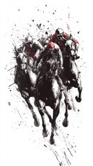 Minimalist Background of Geelong Cup Race: A Calm Ocean Horizon with Waves Crashing at Torquay, Victoria
