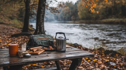 Campsite by the River