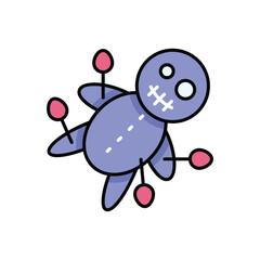Voodoo Doll vector icon