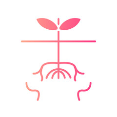 ground gradient icon