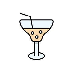 Cocktail vector icon