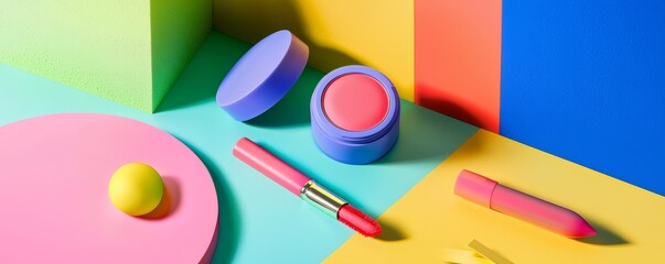 Neon Glow Collection, A bold, electrifying palette with neon pink, electric blue, vibrant yellow, bright green, and neon purple for a futuristic vibe.