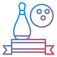 Bowling League icon style