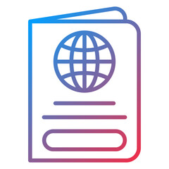 Passport icon style