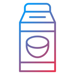 Coconut Milk icon style