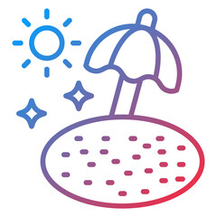 Sandy Beach icon style