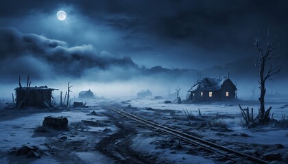 Frozen Wasteland post apocalypse
