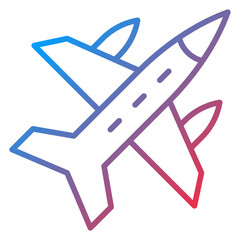 Jet Plane icon style