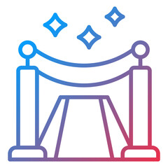 Red Carpet icon style