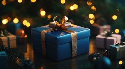 The Gift with Golden Ribbon