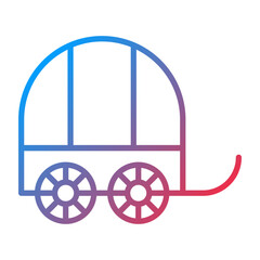 Wagon icon style
