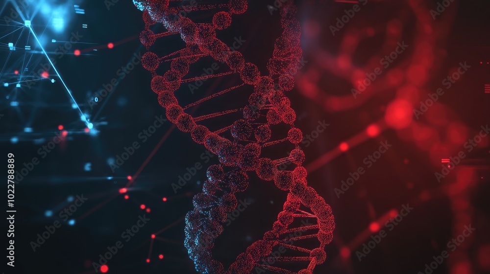 Poster abstract futuristic blue and red background with light speed motion technology icons scientific equi