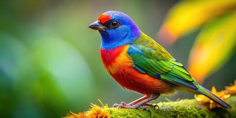 Stunning Colorful Birds in Natural Habitat Captured in Vibrant Detail for Nature Lovers and Enthusiasts