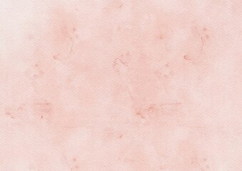 Watercolor Paper Texture in Peach Color